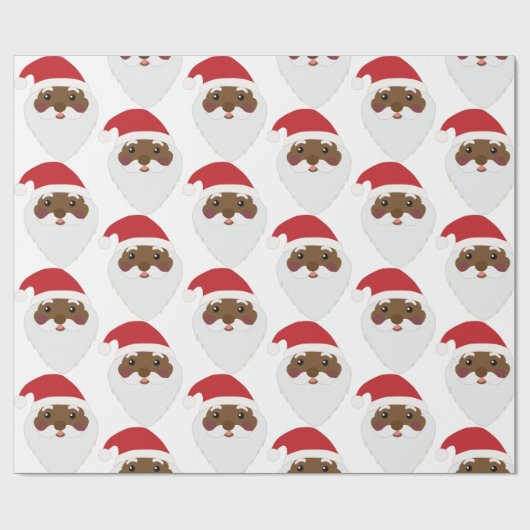 Afrikanisch-amerikanisches Wrapping Paper Geschenkpapier (Flach)