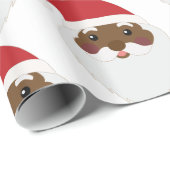Afrikanisch-amerikanisches Wrapping Paper Geschenkpapier (Rolleneckpunkt)