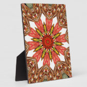 Afrikanisch-asiatisches traditionelles Muster Fotoplatte (Seite)