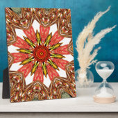 Afrikanisch-asiatisches traditionelles Muster Fotoplatte (Seite)