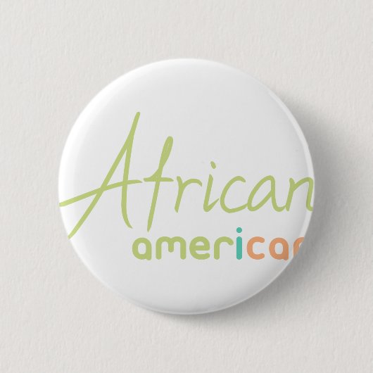 Afrikanisch Button (Vorderseite)