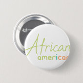 Afrikanisch Button (Vorne & Hinten)