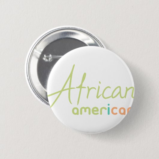 Afrikanisch Button (Vorne & Hinten)