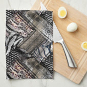 Afrikanisch, ethnisch. geschirrtuch (Viertel Falte)