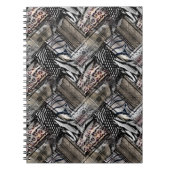 Afrikanisch, ethnisch. notizblock (Vorderseite)