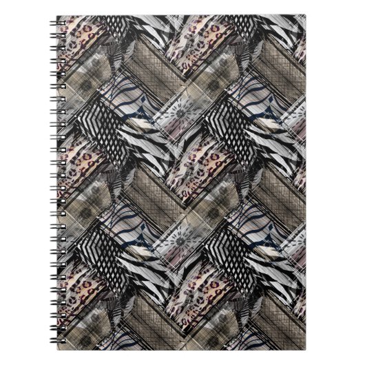 Afrikanisch, ethnisch. notizblock (Vorderseite)