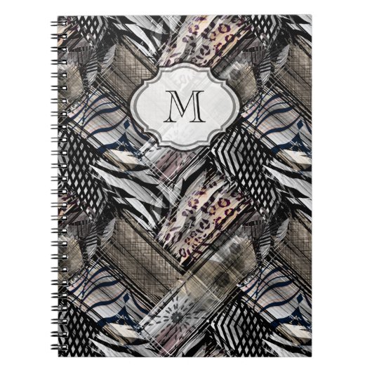 Afrikanisch, ethnisch. notizblock (Vorderseite)