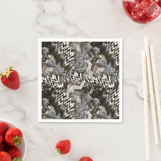 Afrikanisch, ethnisch. serviette (Beispiel)