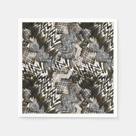 Afrikanisch, ethnisch. serviette (Vorderseite)