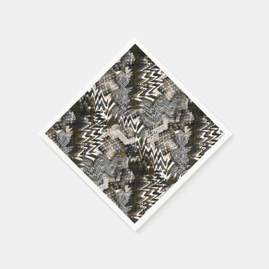 Afrikanisch, ethnisch. serviette (Ecke)
