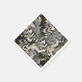 Afrikanisch, ethnisch. serviette (Ecke)