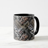 Afrikanisch, ethnisch. tasse (VorderseiteRechts)