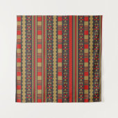 Afrikanisch-ethnische Aztec Wandteppich (Vorderseite (Horizontal))