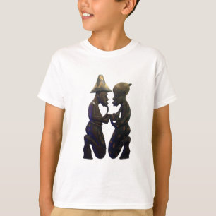 Afrikanisch gepaarte Herzen: Ein schöner Moment T-Shirt