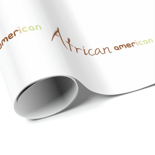 Afrikanisch Geschenkpapier (Rolleneckpunkt)