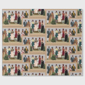 Afrikanisch Geschenkpapier (Flach)