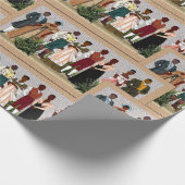 Afrikanisch Geschenkpapier (Ecke)