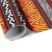 afrikanisch geschenkpapier (Rolleneckpunkt)