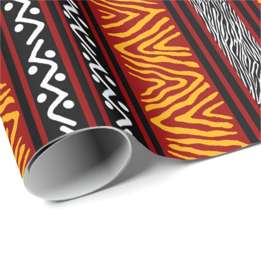 afrikanisch geschenkpapier (Rolleneckpunkt)