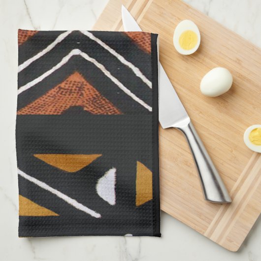 afrikanisch geschirrtuch (Viertel Falte)