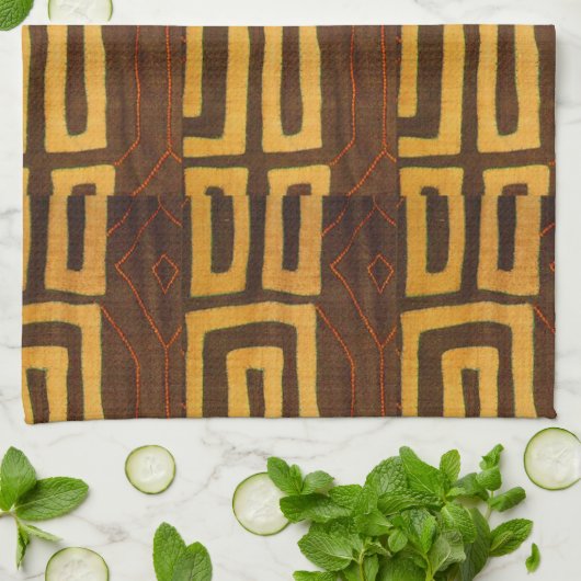 afrikanisch geschirrtuch (Gefaltet)
