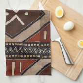 afrikanisch geschirrtuch (Viertel Falte)