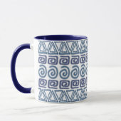 afrikanisch gezeichnet Muster Tasse (Links)