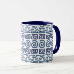 afrikanisch gezeichnet Muster Tasse