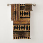 afrikanisch Inspiriert Badhandtuch Set (Insitu)