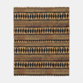 afrikanisch Inspiriert Fleecedecke (Vorderseite)