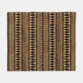 afrikanisch Inspiriert Fleecedecke (Vorderseite (Horizontal))