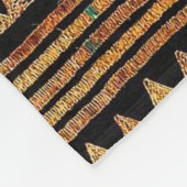 afrikanisch Inspiriert Fleecedecke (Ecke)