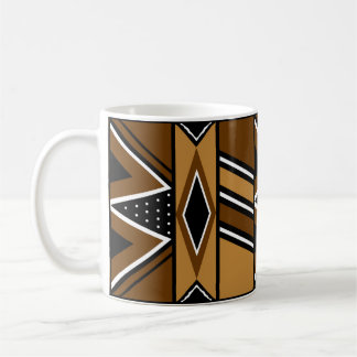 Afrikanisch Inspiriert Mud Cloth Design Drinks Tas Kaffeetasse