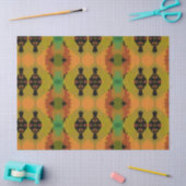 afrikanisch inspiriert seidenpapier (Basteln)