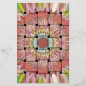 afrikanisch Inspirierte Kunstdrucke - Geometrische Briefpapier (Vorderseite)