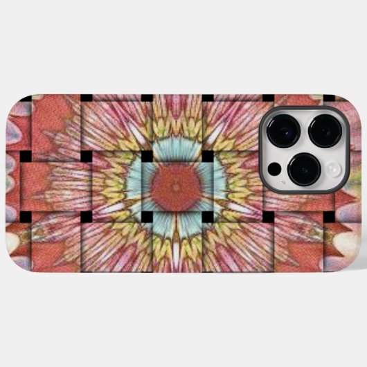 afrikanisch Inspirierte Kunstdrucke - Geometrische Case-Mate iPhone Hülle (Rückseite (Horizontal))