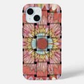 afrikanisch Inspirierte Kunstdrucke - Geometrische Case-Mate iPhone Hülle (Rückseite)