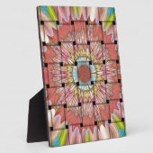 afrikanisch Inspirierte Kunstdrucke - Geometrische Fotoplatte (Seite)