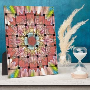 afrikanisch Inspirierte Kunstdrucke - Geometrische Fotoplatte