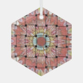 afrikanisch Inspirierte Kunstdrucke - Geometrische Ornament Aus Glas (Vorderseite)