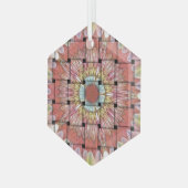 afrikanisch Inspirierte Kunstdrucke - Geometrische Ornament Aus Glas (Vorderseite Links)