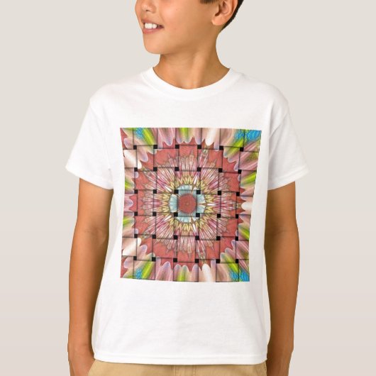 afrikanisch Inspirierte Kunstdrucke - Geometrische T-Shirt (Vorderseite)