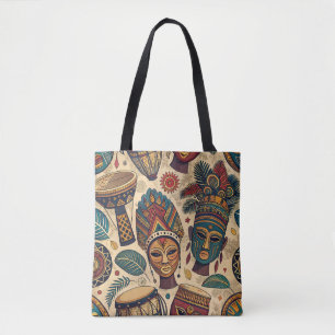 Afrikanisch Inspirierte künstlerische Taschentasch Tasche
