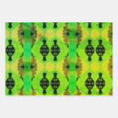 Afrikanisch inspiriertes Wrapping Paper Flat Sheet Geschenkpapier Set (Vorderseite 3)
