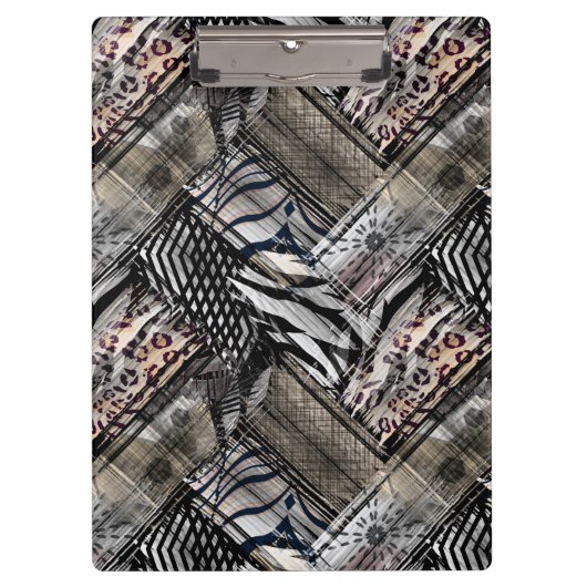 Afrikanisch, kombiniert. klemmbrett (Vorderseite)