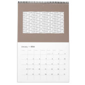 Afrikanisch-mexikanische Kultur - primitives Stamm Kalender (Jan 2026)