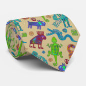 Afrikanisch-mexikanische Kultur - primitives Stamm Krawatte (Gerollt)