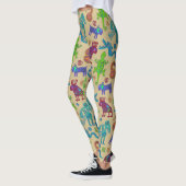 Afrikanisch-mexikanische Kultur - primitives Stamm Leggings (Links)