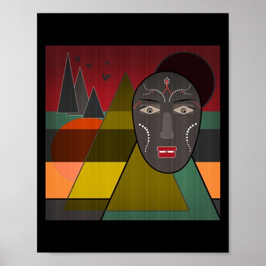 afrikanisch poster (Vorne)