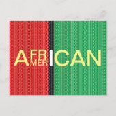 Afrikanisch Postkarte (Vorderseite)